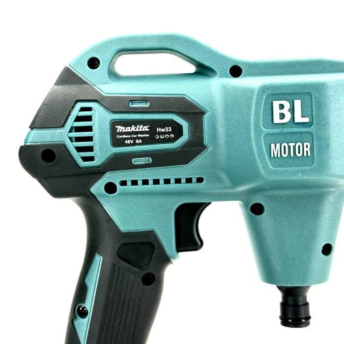 Аккумуляторная бесщеточная мойка Makita Hw33 ( 48V 6Ah 40 бар) Ручная автомойка Макита с 2 АКБ портативная