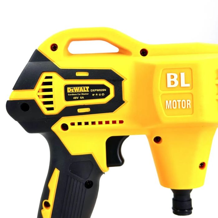 Акумуляторна безщіткова мийка DeWalt DXPW028N (48V 6 Ah 40 барів) Ручна автомийка Девольт з 2 АКБ