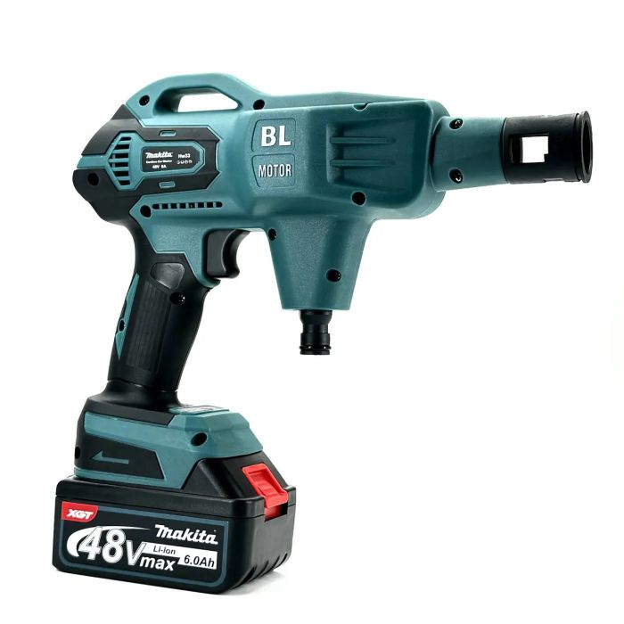 Аккумуляторная бесщеточная мойка Makita Hw33 ( 48V 6Ah 40 бар) Ручная автомойка Макита с 2 АКБ портативная