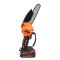 Ланцюгова акумуляторна міні-пила Husqvarna 65iXP KIT (24V, 5Аh) Ручний веткоріз Хускварна з шиною 15 см і двома АКБ для дерев