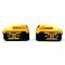 Кутова акумуляторна шліфувальна машина DeWalt DCG413 (48V, 6Ah, диск 125мм) Болгарка Деволт з 2 АКБ для різання та шліфування