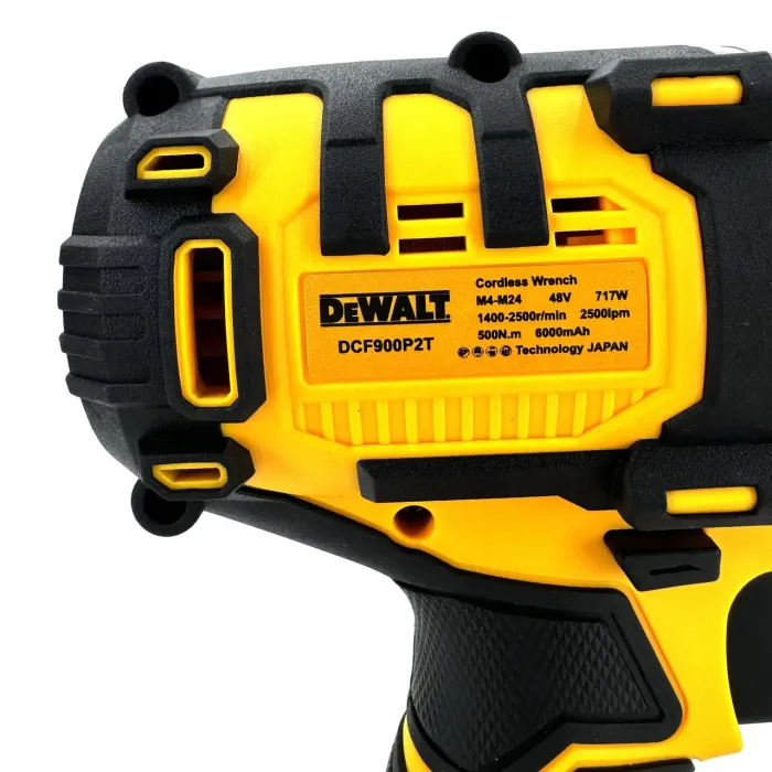 Гайковерт акумуляторний DeWalt DCF900P2T (48V, 6AH, 500Нм) Безщітковий ударний гайковерт Деволт