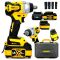 Гайковерт аккумуляторный DeWalt DCF895P2T (48V, 6AH) Бесщеточный мощный ударный гайковерт Деволт