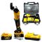 Кутова акумуляторна шліфувальна машина DeWalt DCG413 (48V, 6Ah, диск 125мм) Болгарка Деволт з 2 АКБ для різання та шліфування