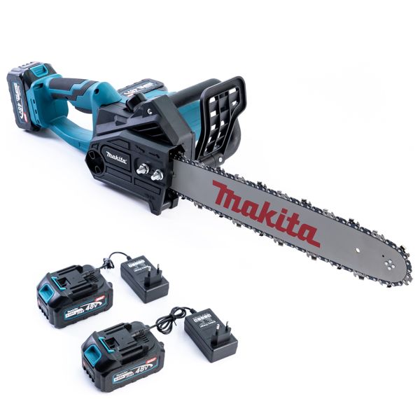 Аккумуляторная пила Makita DUC360Z (48V, 6Ah) Бесщеточная пила Макита с шиной 40см и с бесключевой натяжкой