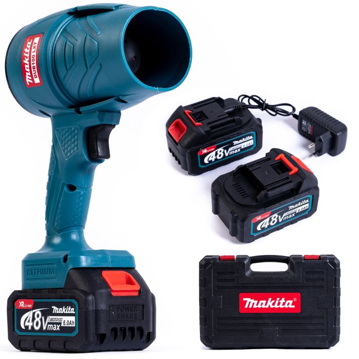 Повітродувка акумуляторна безщіткова Makita DUB100LXT (48V, 6AH) Повітродувка для листя Макіта