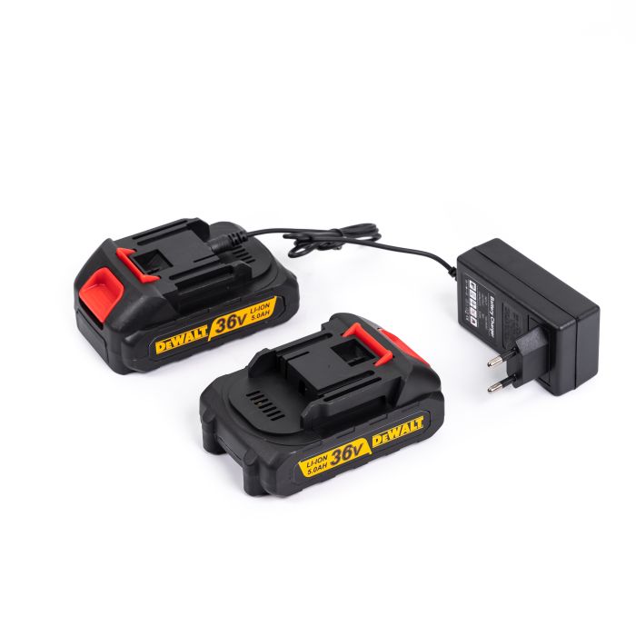 Набір акумуляторний DeWalt 2в1 (Пила DCM155N 20 см + Секатор DCMPP66BL) АКБ набір Деволт (36V) безщітковий 