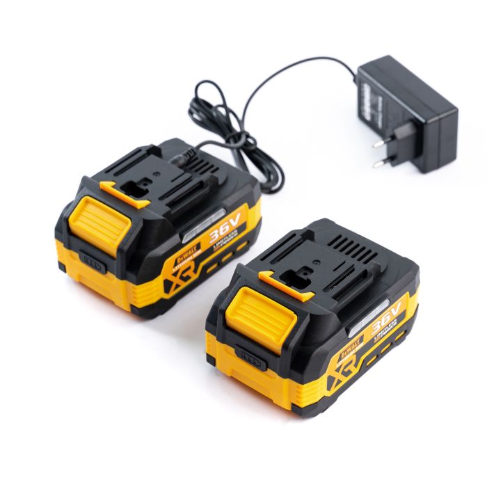Аккумуляторная бесщеточная мойка DeWalt DCPW1012B ( 36V 6Ah 40 бар) Ручная автомойка Девольт с дисплеем
