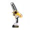 Бесщеточная аккумуляторная цепная мини-пила DeWalt DCM2000 (24V, 5AH) Пила Деволт с шиной 15 см с двумя акб