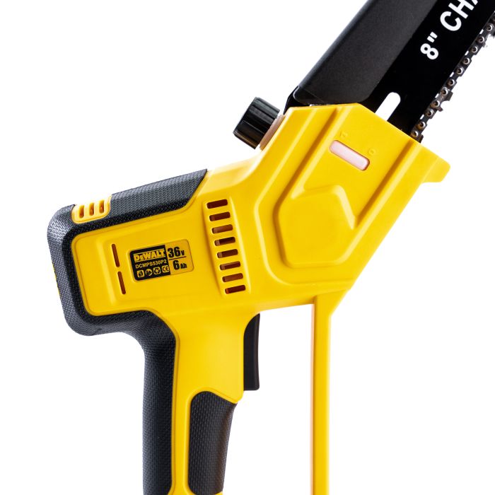 Бесщеточная аккумуляторная пила DeWalt DCMPS530P2 (36V,6AH) 20см Мини-пила девольт с автоматической смазкой