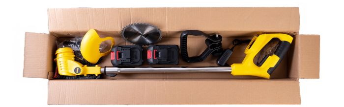 Триммер аккумуляторный садовый DeWalt DCMST164N с 2 АКБ (48V, 6Ah) Бесщеточная легкая АКБ косилка Деволт