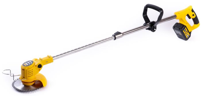 Триммер аккумуляторный садовый DeWalt DCMST164N с 2 АКБ (48V, 6Ah) Бесщеточная легкая АКБ косилка Деволт