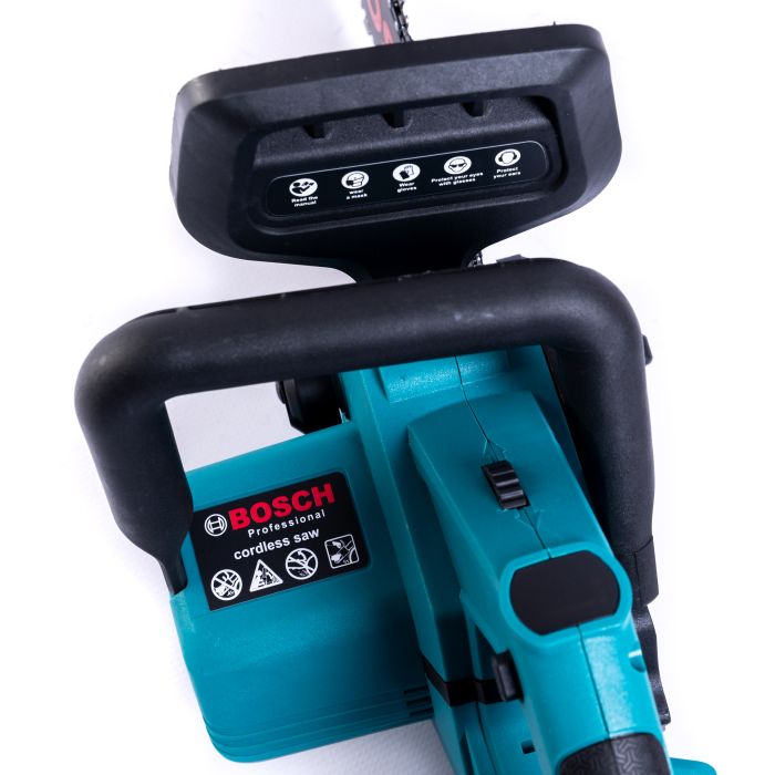 Аккумуляторная бесщеточная пила Bosch GSR280W (48V 6Ah) АКБ цепная пила Бош 30 см с подачей смазки