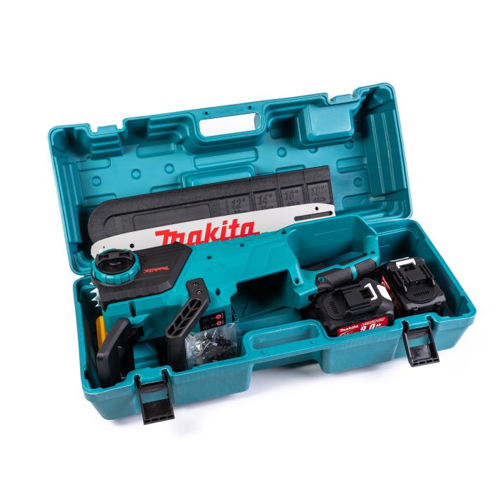 Безщіткова акумуляторна пила Makita UC017GZ (36V, 9Ah) Ланцюгова пила Макіта шина 45 см + 2 АКБ для деревини