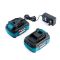 Бесщеточный аккумуляторный набор Makita 2в1 48V 6Ah (Ударный шуруповерт DTW488+Болгарка DGA506ZPRO) Макита