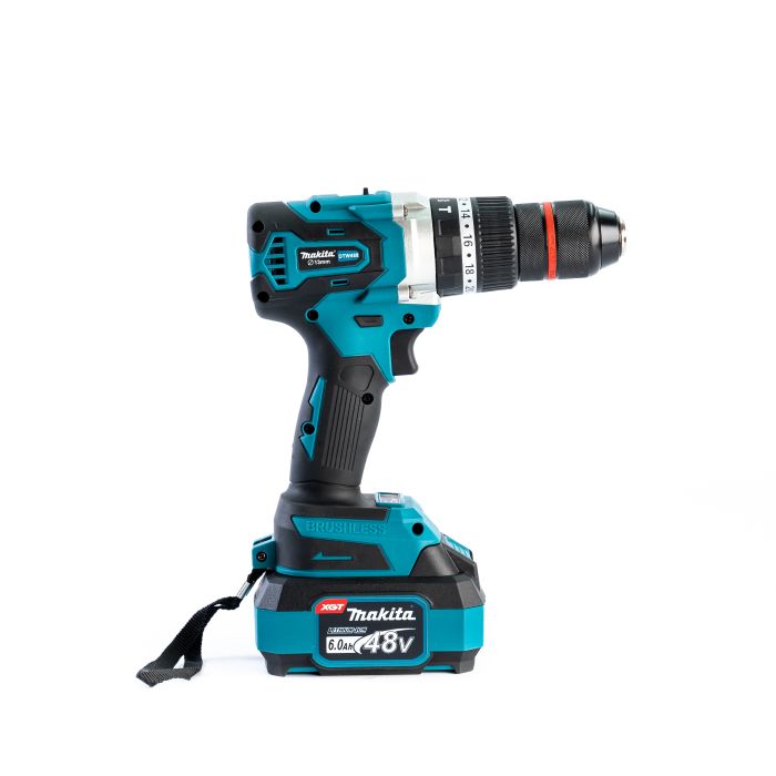 Бесщеточный аккумуляторный набор Makita 2в1 48V 6Ah (Ударный шуруповерт DTW488+Болгарка DGA506ZPRO) Макита