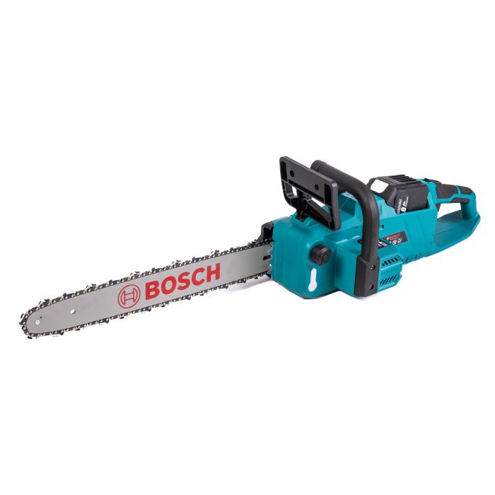 Безщіткова акумуляторна пила Bosch GSR340iW (48V, 12 Ah) Ланцюгова АКБ пила Бош з шиною 45 см для дров