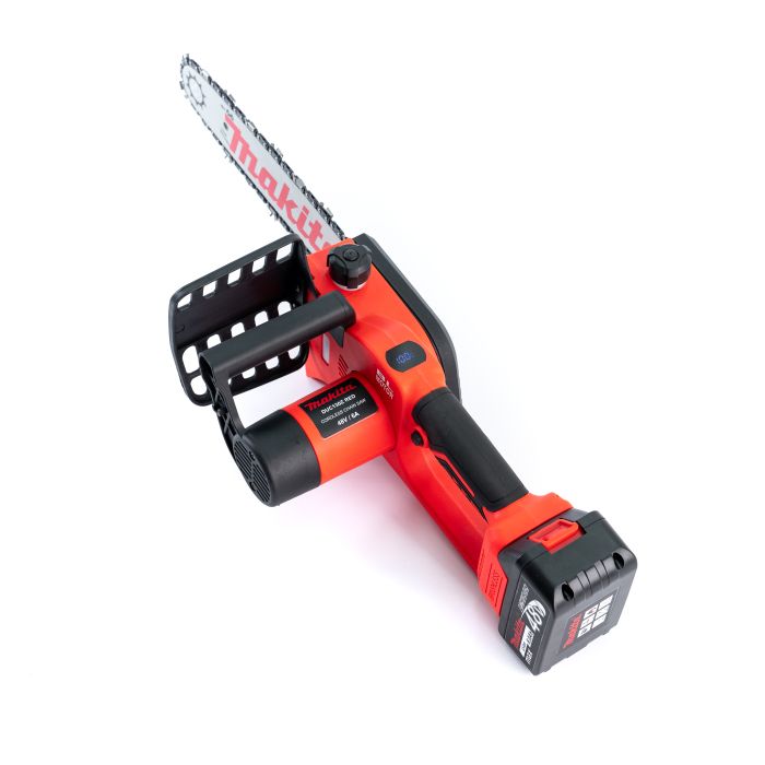 Бесщеточная аккумуляторная пила Makita DUC130Z RED (48V 6Ah) АКБ пила Макита 30 см с автоматической смазкой