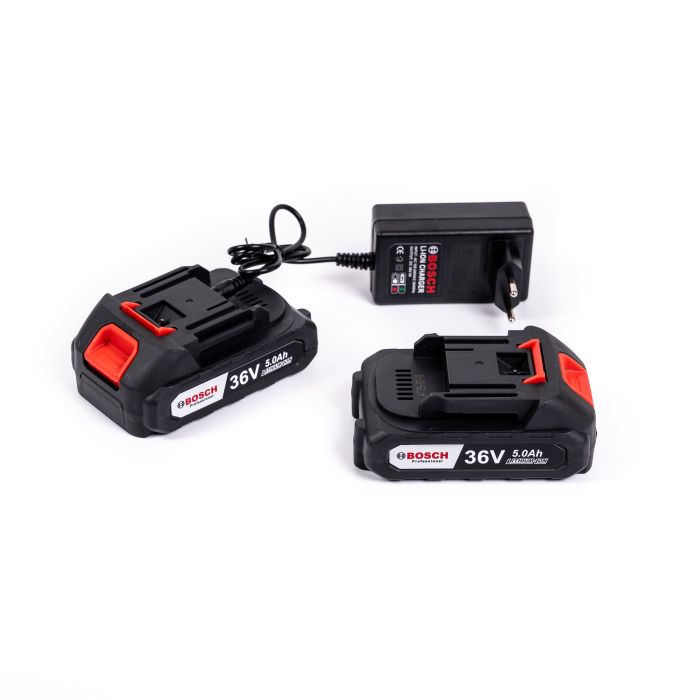 Акумуляторні ножиці-кущоріз Bosch EasyShear 36 (36V, 5 Ah) Садові АКБ ножиці Бош для трави та кущів
