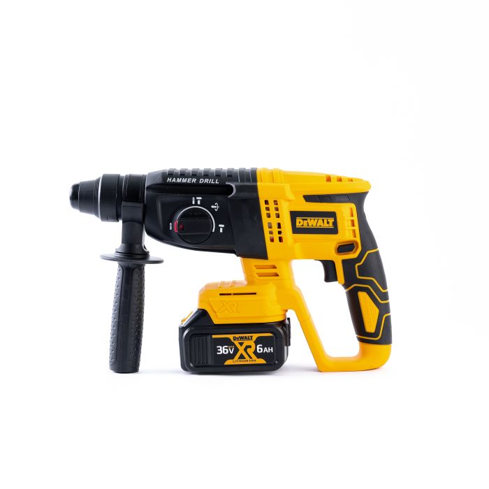 Безщітковий акумуляторний перфоратор DeWalt DCD900B (36V, 6 AH) Трирежимний перфоратор Деволт з 2 АКБ