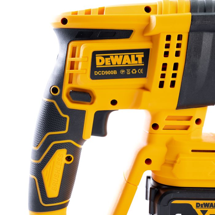 Безщітковий акумуляторний перфоратор DeWalt DCD900B (36V, 6 AH) Трирежимний перфоратор Деволт з 2 АКБ