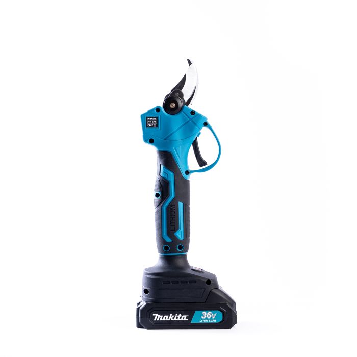 Безщітковий акумуляторний секатор Makita DMT65BL (36V, 5 Ah) Садовий АКБ секатор Макіта з дисплеєм 30 мм