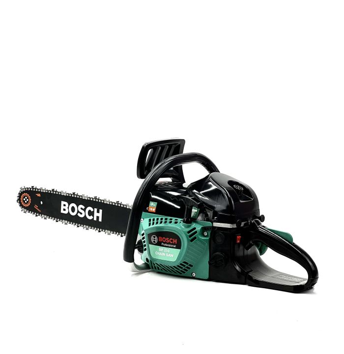 Мощная Бензопила BOSCH BP 210 с шиной 45см ( 6,5 кВт 58 см3 ) Бензиновая цепная пила Бош для сада