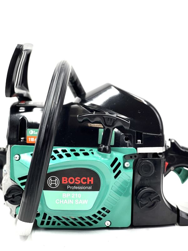 Мощная Бензопила BOSCH BP 210 с шиной 45см ( 6,5 кВт 58 см3 ) Бензиновая цепная пила Бош для сада