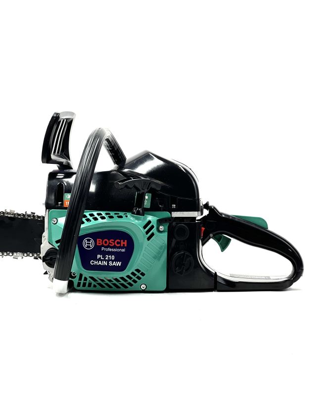 Мощная Бензопила BOSCH PL 210 (шина 45см 6,5 кВт 58 см3 ) Бензиновая цепная пила Бош для сада дров