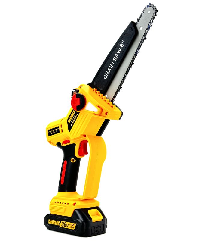 Бесщеточная аккумуляторная мини-пила DeWalt DCMPS520P1 (36V,5AH) 20см Пила девольт с автоматической смазкой