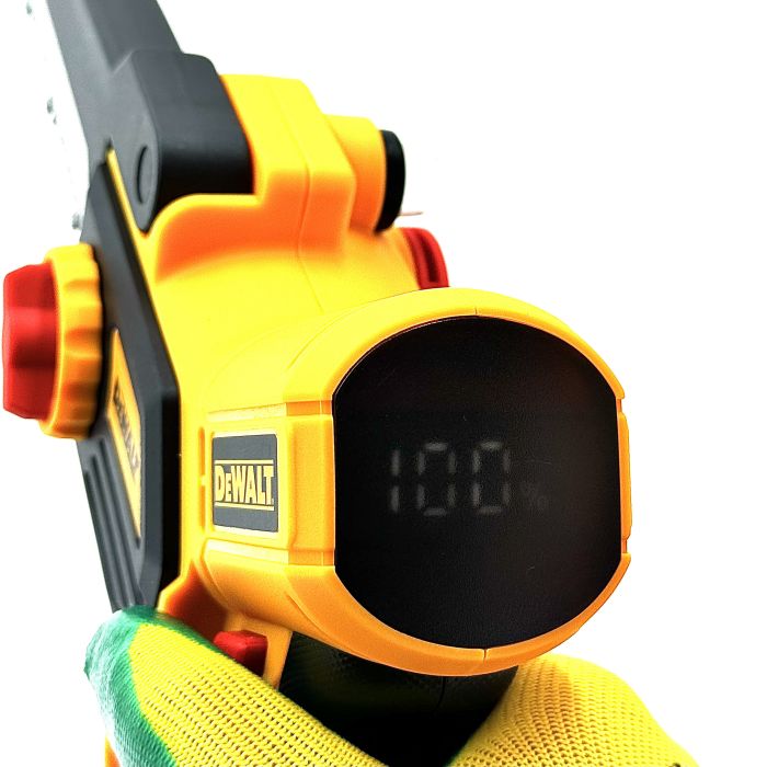 Бесщеточная аккумуляторная мини-пила DeWalt 15см DCMPS520P1 (36V,5AH) Пила девольт с автоматической смазкой