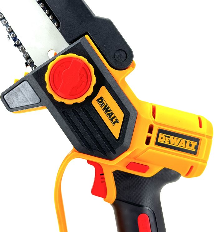 Бесщеточная аккумуляторная мини-пила DeWalt 15см DCMPS520P1 (36V,5AH) Пила девольт с автоматической смазкой