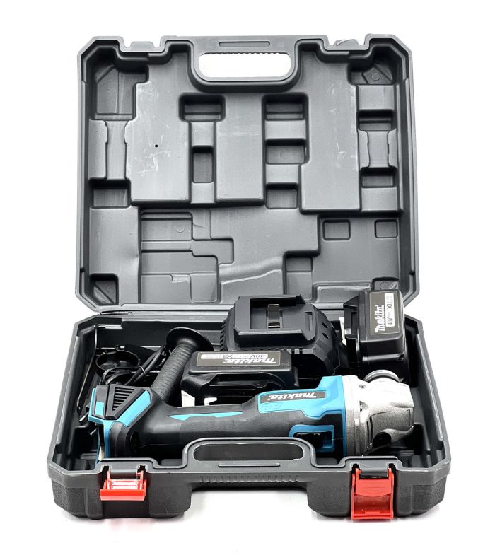 Болгарка аккумуляторная Makita DGA504ZL (48V, 125 мм) Мощная шлифмашина с двумя АКБ по 48 вольт