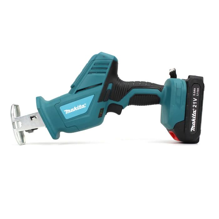 Аккумуляторная сабельная пила Makita JR-180 (21V 5.0Ah). АКБ ножовка Макита