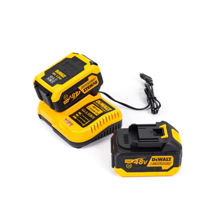 Гайковерт аккумуляторный DeWalt DCF985P2T (48V 6Ah) Бесщеточный ударный АКБ гайковерт Деволт 1100 Нм с набором инструментов