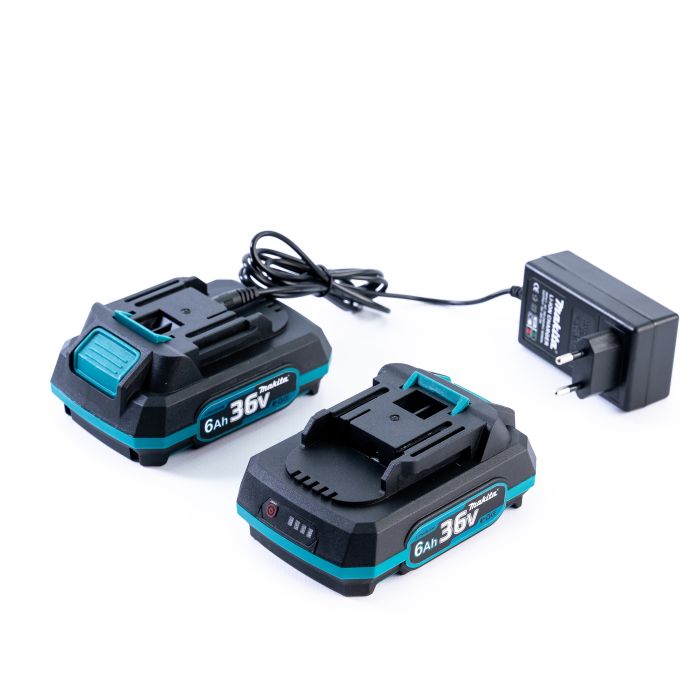 Ударний безщітковий акумуляторний дриль-шуруповерт Makita DTW 488 (36V, 6 AH) Макіта з металом патроном 13 мм 