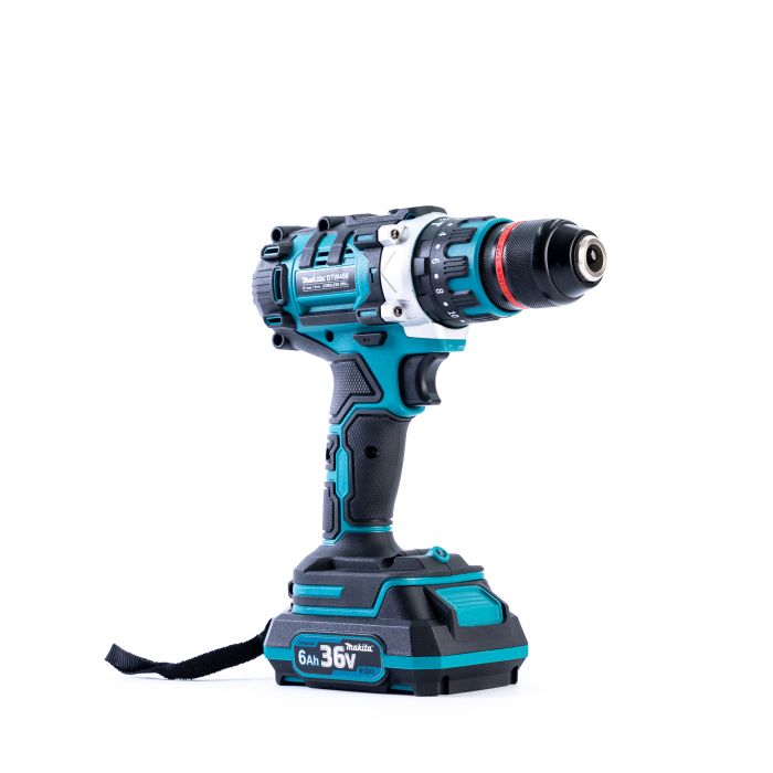 Ударний безщітковий акумуляторний дриль-шуруповерт Makita DTW 488 (36V, 6 AH) Макіта з металом патроном 13 мм 