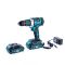 Ударний безщітковий акумуляторний дриль-шуруповерт Makita DTW 488 (36V, 6 AH) Макіта з металом патроном 13 мм 