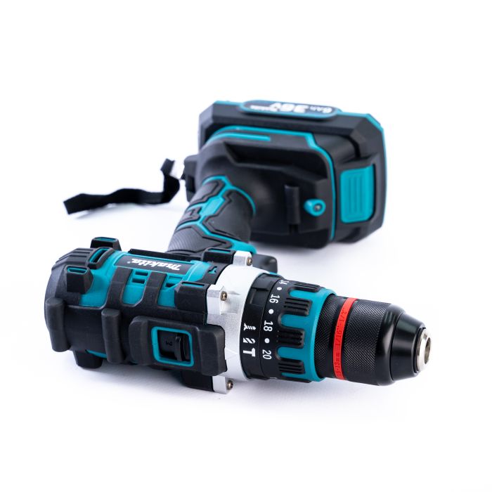 Ударний безщітковий акумуляторний дриль-шуруповерт Makita DTW 488 (36V, 6 AH) Макіта з металом патроном 13 мм 