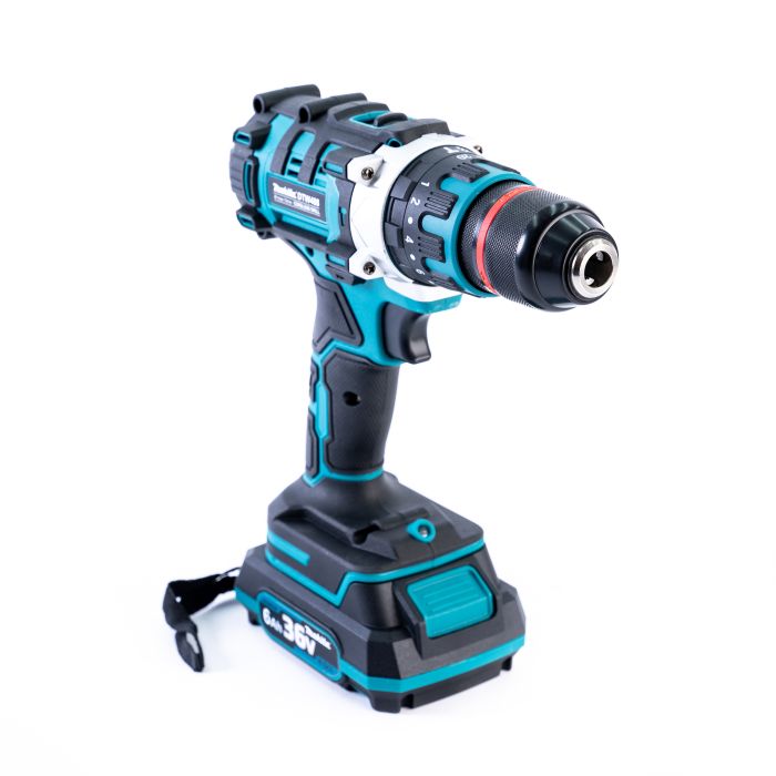 Ударний безщітковий акумуляторний дриль-шуруповерт Makita DTW 488 (36V, 6 AH) Макіта з металом патроном 13 мм 