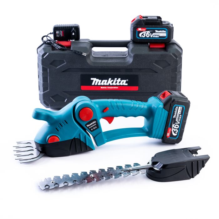 Аккумуляторные ножницы-кусторез Makita DUM200DZ (36V, 6Ah) Садовые АКБ ножницы Макита для травы и кустов