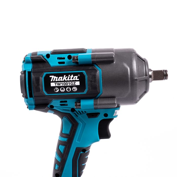 Аккумуляторный гайковерт бесщеточный ударный Makita TW1001GZ 1000Hm (48V, 9AH) с набором головок Макита