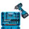 Аккумуляторный гайковерт бесщеточный ударный Makita TW1001GZ 1000Hm (48V, 9AH) с набором головок Макита