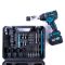 Аккумуляторный бесщеточный ударный гайковерт Makita TW001GD 800Hm (48V,9Ah) с набором головок Макита