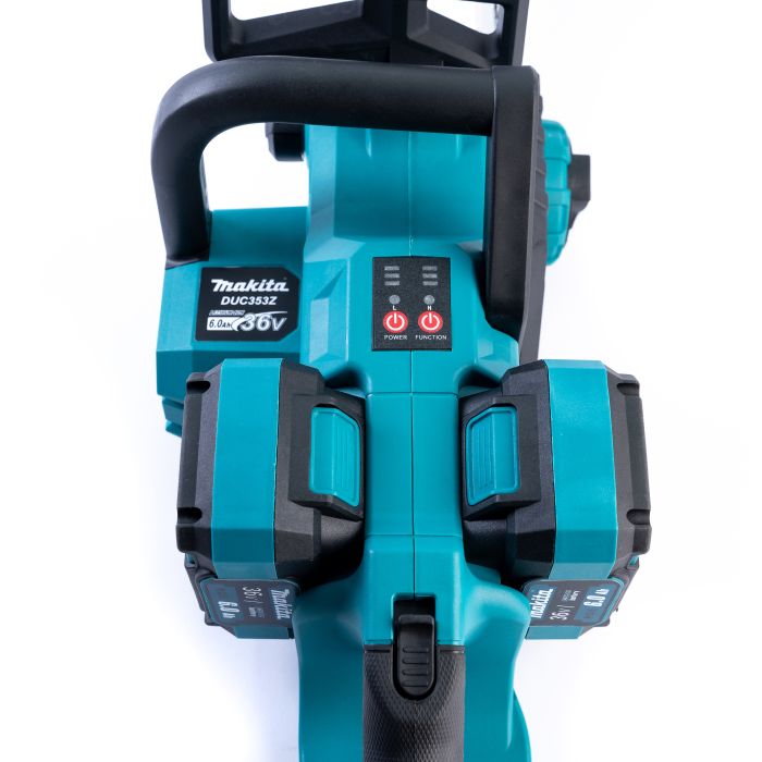 Акумуляторна ланцюгова пила Makita DUC353Z (36V, 6 Ah, шина 40 см) АКБ пила Макіта із шиною 40 см для дров