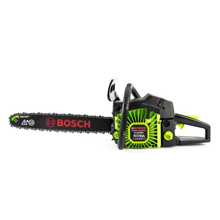Мощная Бензопила BOSCH PL5035MS с шиной 45см ( 6,3 кВт 52 см3 ) Бензиновая цепная пила Бош для сада дров